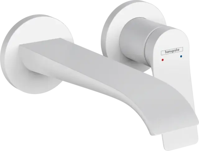 Hansgrohe Vivenis Смеситель для раковины встраиваемый, внешняя часть, цвет: матовый белый 75050700