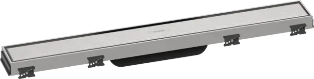 Hansgrohe RainDrain Внешняя часть лин. слива для душа 55,5х8,1х2,5h см, цвет: нерж. сталь 56036800