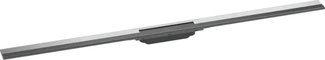 Hansgrohe RainDrain Внешняя часть линейного слива для укор. душа 120х6х1h см, цвет: хром 56047000