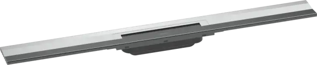 Hansgrohe RainDrain Внешняя часть линейного слива для укор. душа 80х6х1h см, цвет: хром 56051000