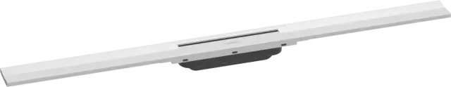 Hansgrohe RainDrain Внешняя часть линейного слива для укор. душа 120х6х1h см, цвет: белый 56047700