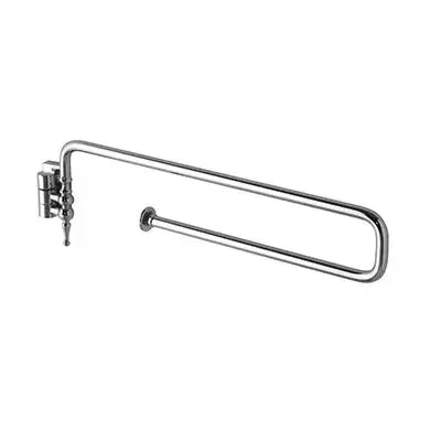 Globo Paestum Полотенцедержатель поворотный 42 см, подвесной, цвет: хром PAAC46