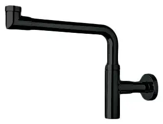 Globo Сифон для раковины латунный, цвет: nero opaco RA053AR