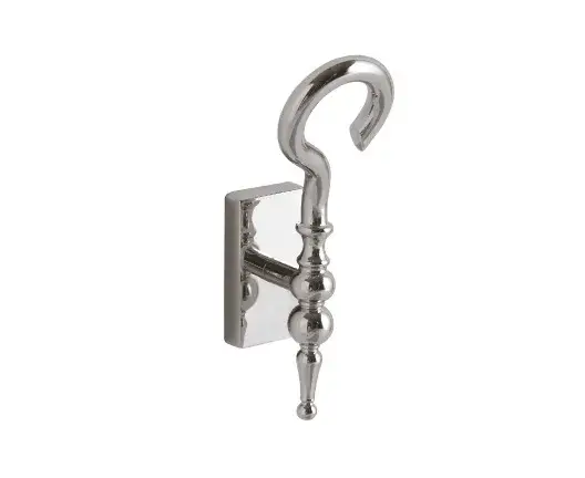 Globo Paestum Крючок для полотенец одинарный, подвесной, цвет: хром PAAC43