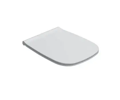 Globo Genesis Крышка-сиденье для унитаза, с микролифтом, крепление хром, цвет: белый глянцевый GN020BI