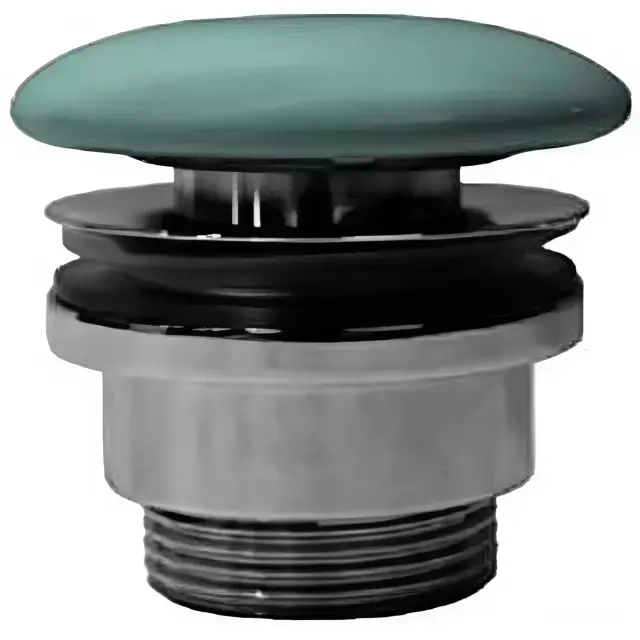 GSI Spares Донный клапан для раковины с керамической крышкой, универсальный, цвет: agave matte PVC04