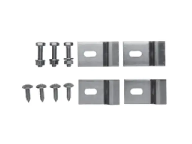 GSI Spares Комплект креплений для встариваемых снизу раковин, цвет: хром FV