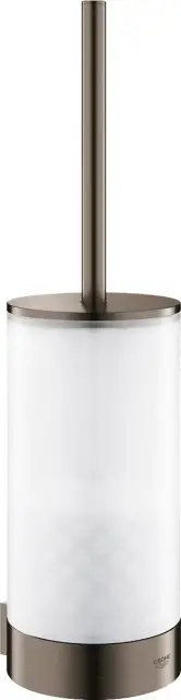 Grohe Selection Ершик для унитаза подвесной со стеклянной колбой, цвет: темный хром 41076AL0