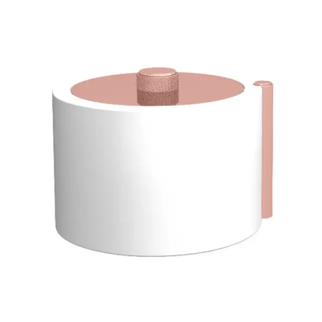 Bertocci Easy Контейнер с крышкой, отделка медовые соты, цвет белый матовый/золото 130 2932 5000