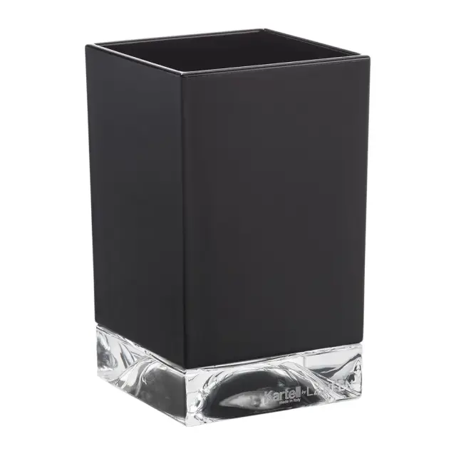 Laufen Kartell By Стакан для ванной настольный, цвет: черный матовый 3.8233.0.091.000.1