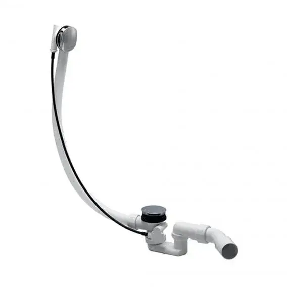 Laufen Pro Слив-перелив для ванны, цвет: белый/хром 2.9511.0.004.000.1