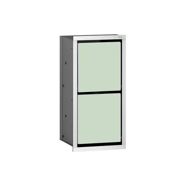 Emco Asis 2.0 Модуль для туалетной бумаги, 1 дверь левая, цвет: черный 9724 275 22