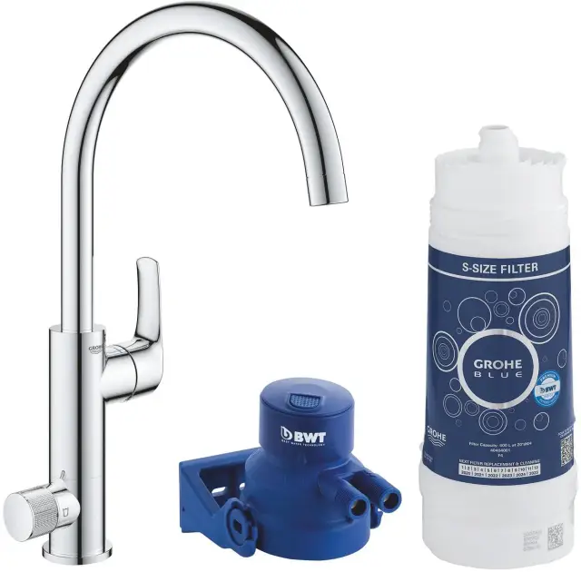 Grohe Blue Pure Смеситель для кухни с фильтром, цвет: хром 119708