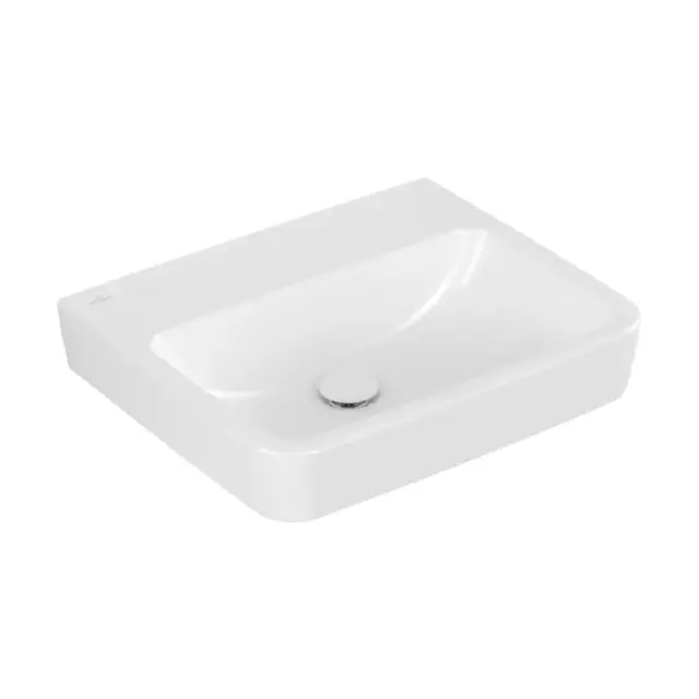 Villeroy & Boch O'Novo Pаковина 55x46x17,5 см, без отв., подвесная, цвет: альпийский белый 4A41MFT2