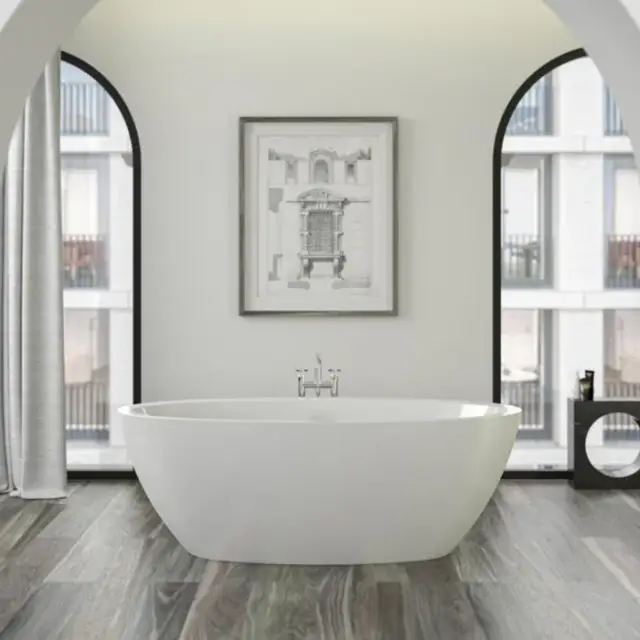 Knief Loom Ванна из Acrylic отдельностоящая 170х85 см, цвет: белый глянцевый 0100-258-06S white lucido