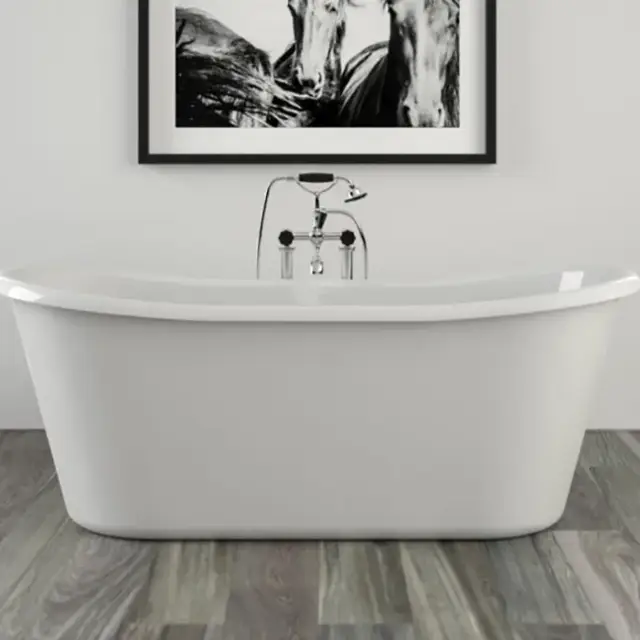 Knief Princess Ванна из Acrylic отдельностоящая 170х70 см, без слива-перелива, цвет: белый 0100-081