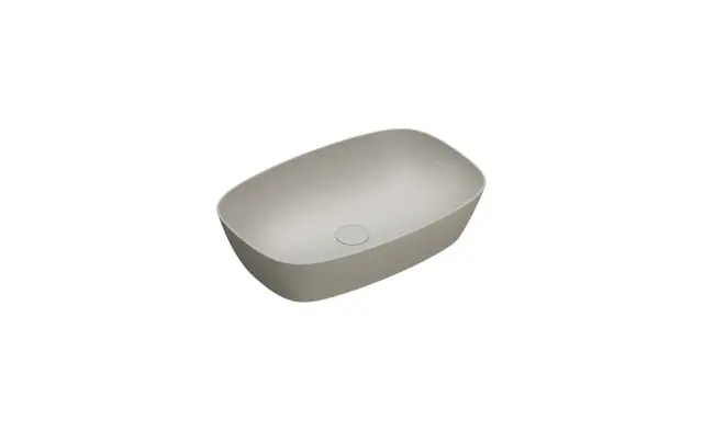 Catalano Zero Раковина чаша 60x40x14h см, без перелива, покрытие Cataglaze, цвет: цемент матовый 0622600023