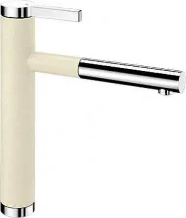 Blanco Linee-S Смеситель для кухни с выдв. изливом, цвет: бежевый 518442