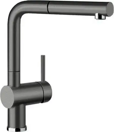 Blanco Linus-S Смеситель для кухни, с выдв. изливом, цвет: белый 518813