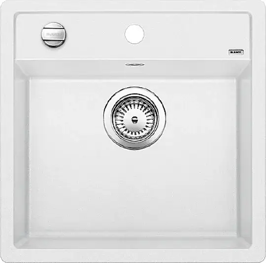 Blanco Dalago Кухонная мойка, встр. сверху 51,5x51x19h, цвет: белый 518524