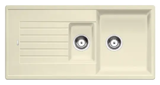 Blanco Zia Кухонная мойка, встр. сверху 100x50x19h, цвет: бежевый 514743