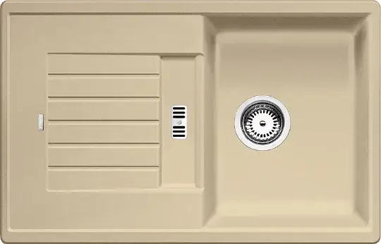 Blanco Zia Кухонная мойка, встр. сверху 78x50x19h, цвет: бежевый 514728