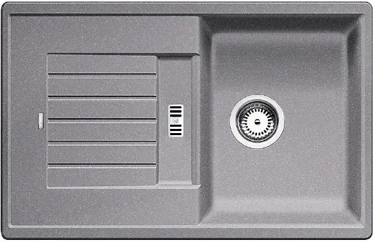 Blanco Zia Кухонная мойка, встр. сверху 78x50x19h, цвет: серый 514725