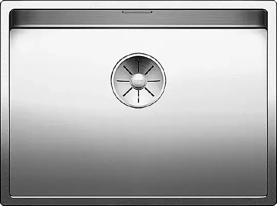 Blanco Claron Кухонная мойка, встр. снизу 59x44x19h, цвет: сталь 521579