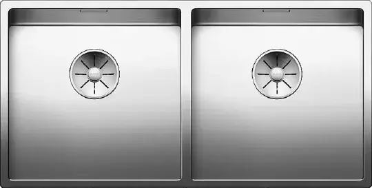 Blanco Claron Кухонная мойка, встр. снизу 86,5x44x19h, цвет: сталь 521618