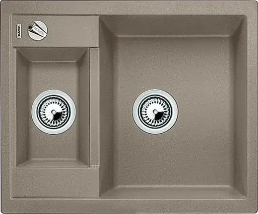 Blanco Metra Кухонная мойка, встр. сверху 61,5x51x19h, цвет: бежевый 517351