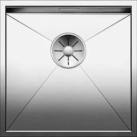 Blanco Zerox Кухонная мойка, встр. снизу 44x44x17,5h, цвет: сталь 521585