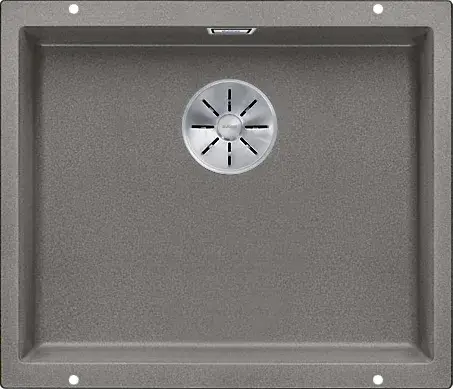 Blanco Subline Кухонная мойка, встр. снизу 53x46x19h, цвет: серый 523439