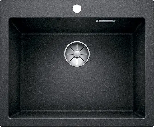 Blanco Pleon Кухонная мойка, встр. серху 61,5x51x22h, цвет: черный 521678