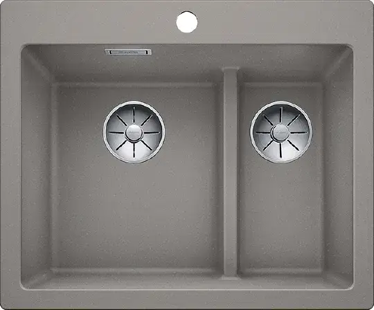 Blanco Pleon Кухонная мойка, встр. серху 61,5x51x22h, цвет: серый 521696