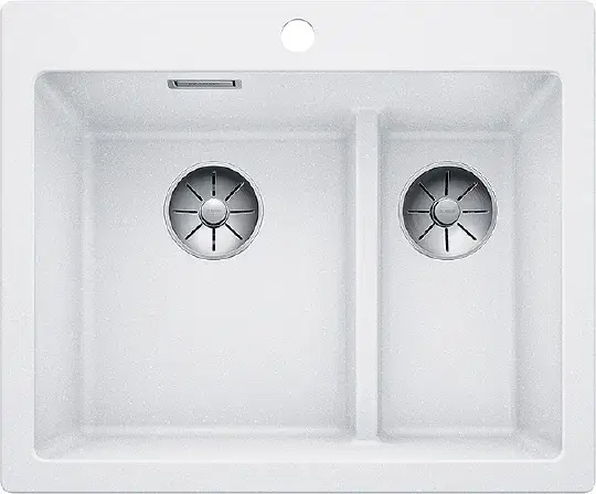 Blanco Pleon Кухонная мойка, встр. серху 61,5x51x22h, цвет: белый 521693