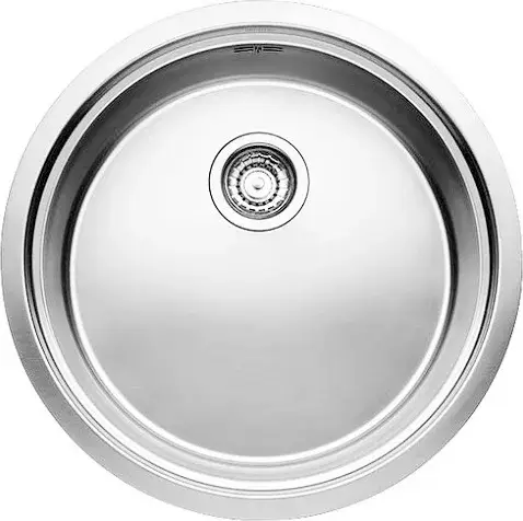 Blanco Rondosol Кухонная мойка, встр. сверху 46x46x16,5h, цвет: сталь 513306