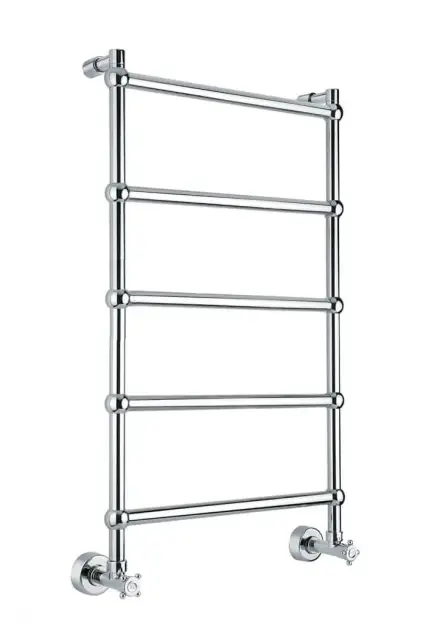 Margaroli Sole 442/TS Полотенцесушитель водяной для ГВС 52,5x89h (int 46) нижнее, цвет: chrome 442TS4605CR