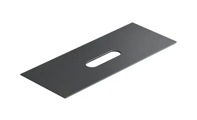 Catalano Ceramic Top Столешница керамическая 125x50 см, цвет: черный матовый 0831250022