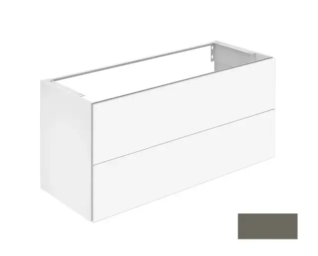 Keuco Plan Тумба под раковину, подвесная 120x49x60,5h см, цвет: инокс матовый 32983 290000