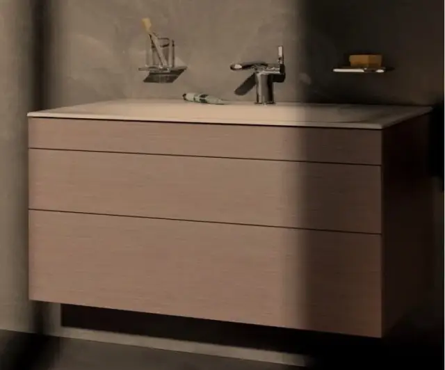 Keuco Edition 400 Тумба под раковину 105x53,5x54,6h см, цвет: трюфель 31582 370100