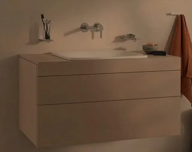 Keuco Edition 400 Тумба под раковину 105x53,5x54,6h см, цвет: трюфель 31572 370000