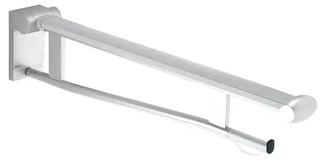Keuco Plan Care Поручень складной для туалета, откидной 11x70,1x18,2h см, белый 34903 170751