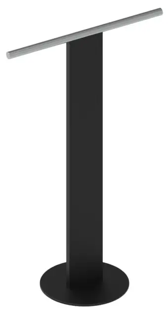 Keuco Universal Полотенцедержатель отдельностоящий 51,4x26x85,3h см, цвет: черный, хром 49873 70101