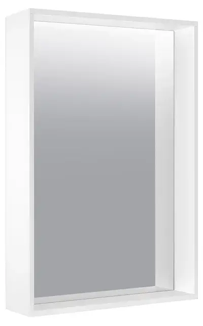 Keuco Plan Зеркало прямоугольное с подсветкой, подвесное 65x10,5x70h см, цвет: антрацит 33095 112000