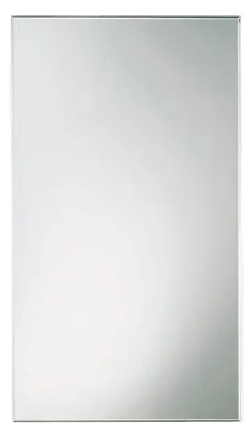 Keuco Solo Зеркало прямоугольное с подсветкой, подвесное 65x0,5x90h см, цвет: алюминий 77900 02500