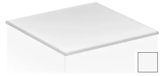 Keuco Edition 11 Декоративная крышка из кристаллина для боковой тумбы 105,2x52,4x0,3h см 31324 279000