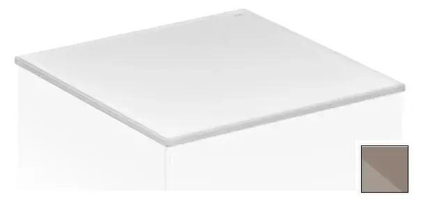 Keuco Edition 11 Декоративная крышка из кристаллина для боковой тумбы 141,1x52,4x0,3h см 31326 149001