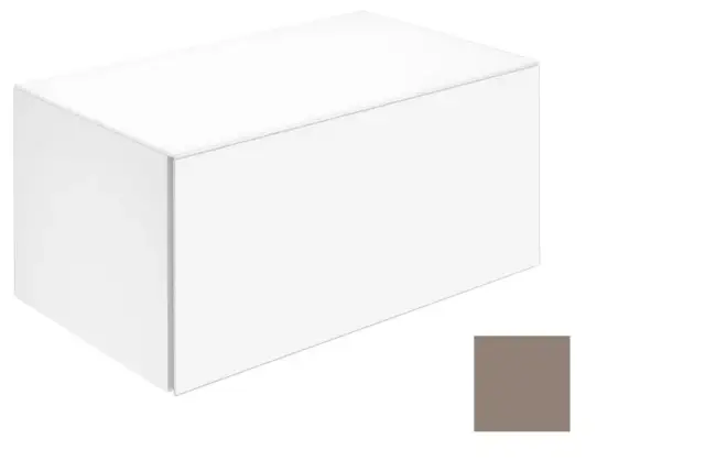 Keuco Plan Тумбочка боковая с одним выдвижным ящиком 49x40x80h см, цвет: трюфель 32926 140000