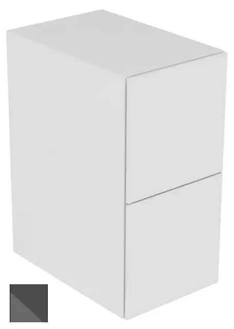 Keuco Edition 11 Тумбочка боковая с 2-мя выдвиж. ящиками 35x53,5x70h см, цвет: антрацит 31321 110000