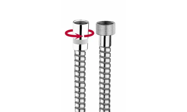 Bossini Stretch-Flex Душевой шланг 200 см, цвет: chrome A00100E.119.1